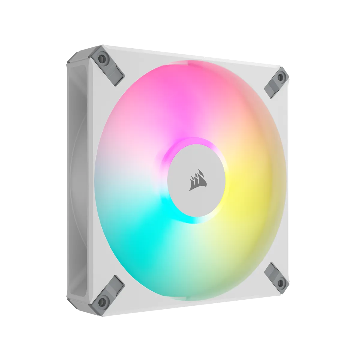 Corsair Af Elite Series; AF140 RGB Elite White; 140MM Fluid Dynamic RGB Fan With Airguide; Single Pack image 4
