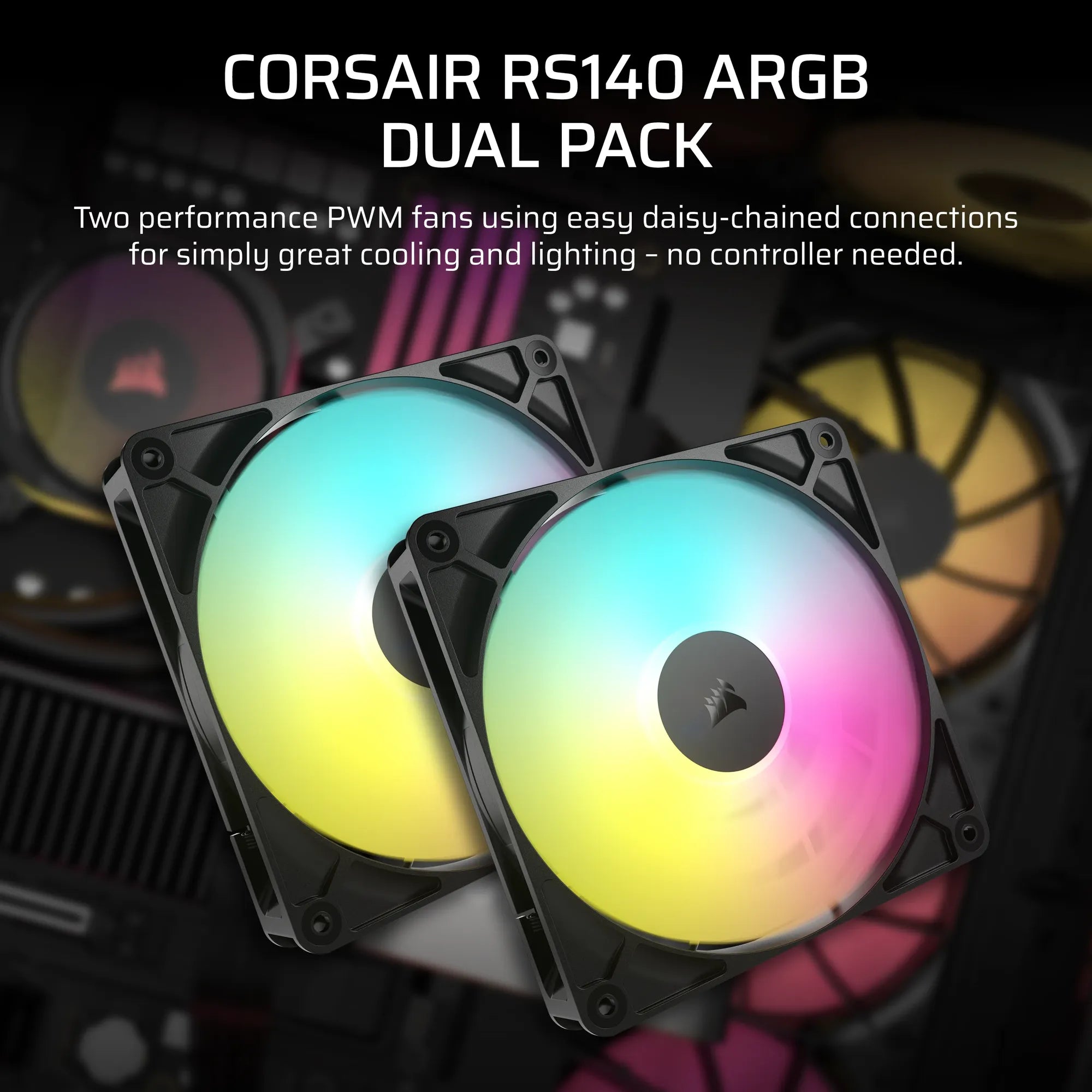 Corsair RS140 ARGB 140MM PWM Fan image 3