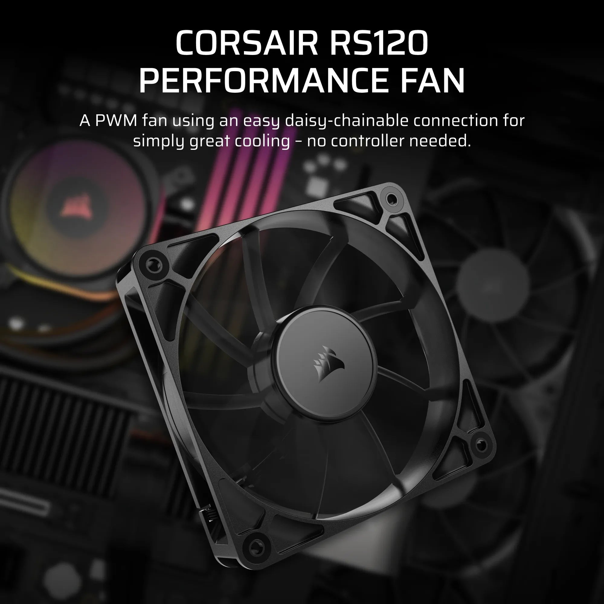 Corsair RS120 120MM PWM Fan image 2