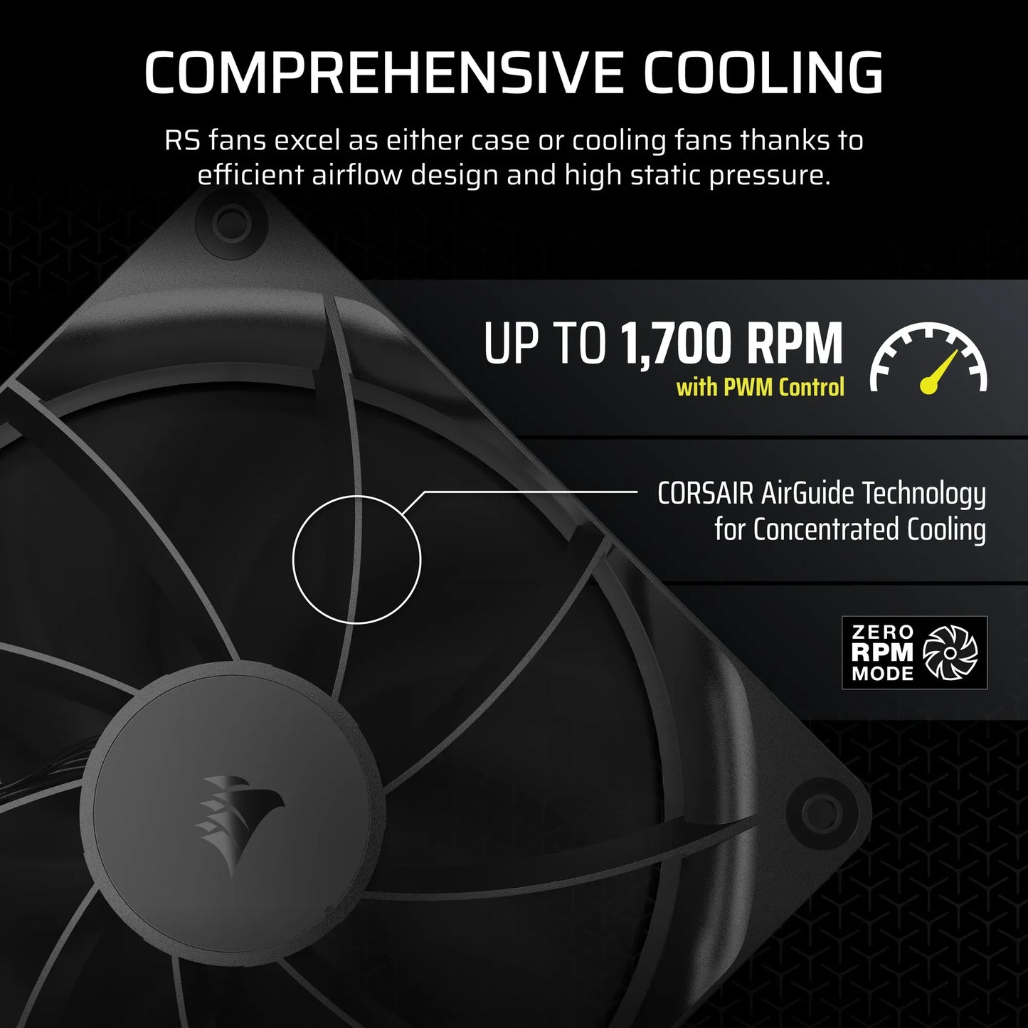 Corsair RS140 140MM PWM Fan image 5