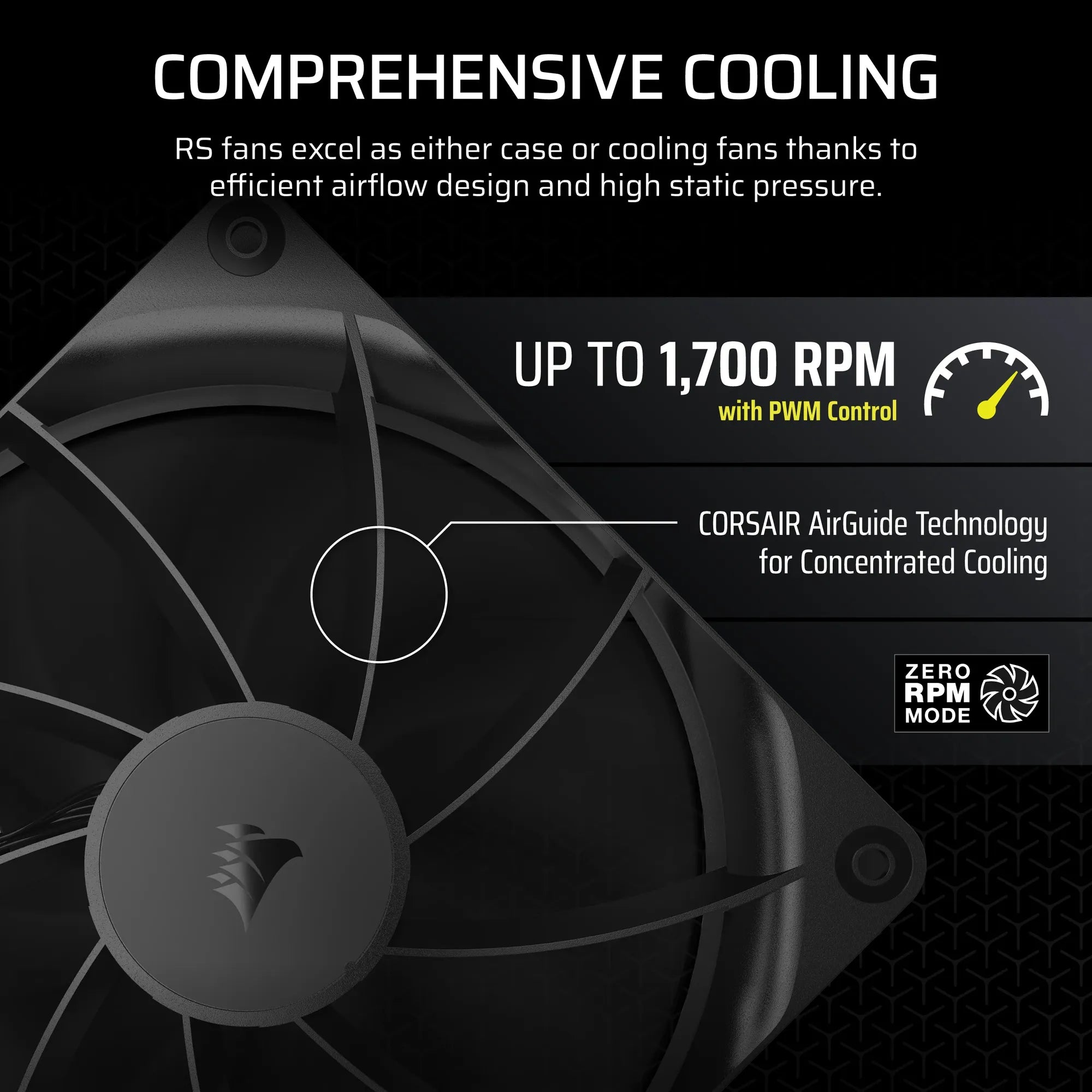 Corsair RS140 140MM PWM Fan image 5