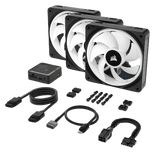 Corsair Icue Link QX120 RGB 120MM PWM Fans Starter Kit image 2