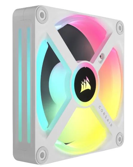 Corsair Icue Link QX120 RGB 120MM PWM Fans Starter Kit White image 4