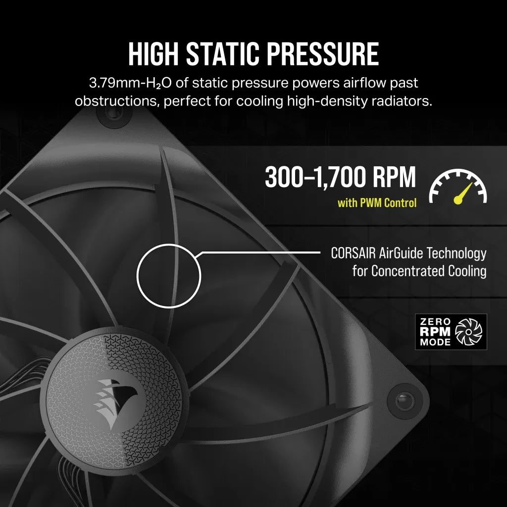Corsair Rx Series; Icue Link RX140; 140MM Fan; Single Pack image 3