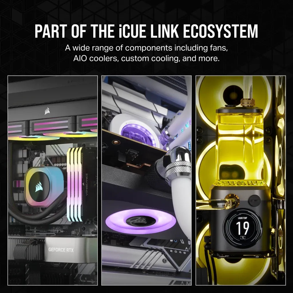 Corsair Rx RGB Series; Icue Link RX120 RGB; 120MM Fan; Single Pack image 3