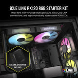 Corsair Rx RGB Series; Icue Link RX120 RGB; 120MM Fan; Triple Pack image 2