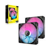 Corsair Rx Series; Icue Link RX140; 140MM Fan; Dual Pack. image 3