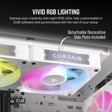 Corsair Rx RGB Series; Icue Link RX120 RGB White; 120MM Fan; Single Pack image 2