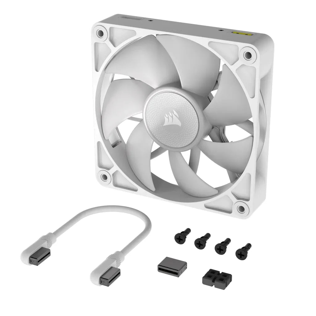 Corsair Rx RGB Series; Icue Link RX120 RGB White; 120MM Fan; Single Pack image 5