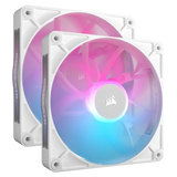 Corsair Rx Series; Icue Link RX140; 140MM Fan; Dual Pack White. image 3
