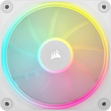 Corsair Icue Link LX120 RGB 120MM PWM Fan Dual Light Loops – Requires Icue Link System Hub (sold Separately) White