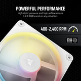 Corsair Lx-R RGB Series; Icue Link LX120-R RGB White; 120MM RGB Fan; Single Fan. image 4