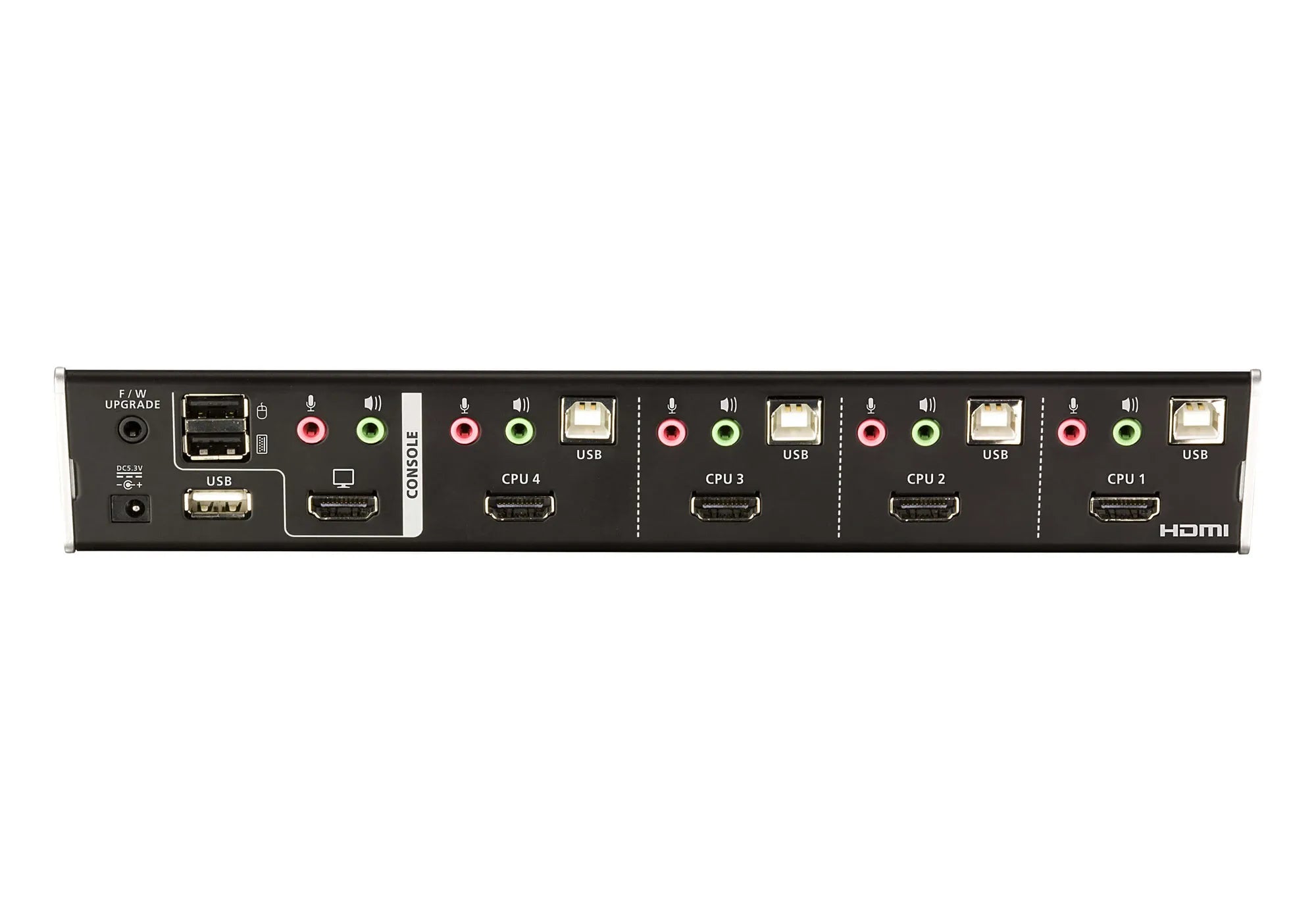 Aten 4-PORT USB HDMI Kvmp Switch/W/(us/Eu/Out) Adp. Aten image 3