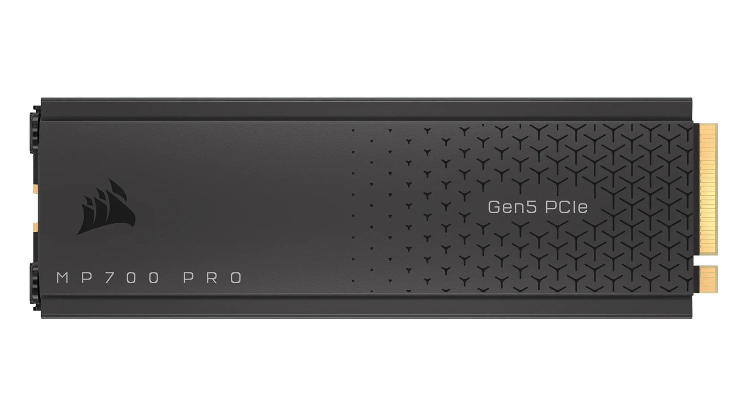 Corsair MP700 Pro 2TB M.2 NVME PCIE Gen. 5 X4 SSD With Cooler; Read Up To 12 400MB/S; Write Up To 11 800MB/S image 3