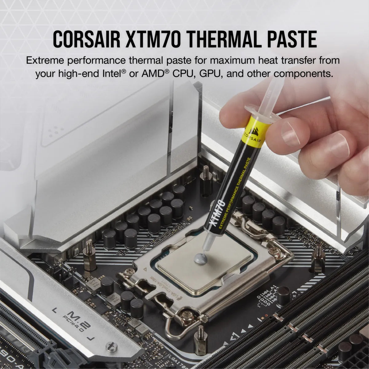 Corsair XTM70 Extreme Performance Thermal Paste Kit; 3G image 3