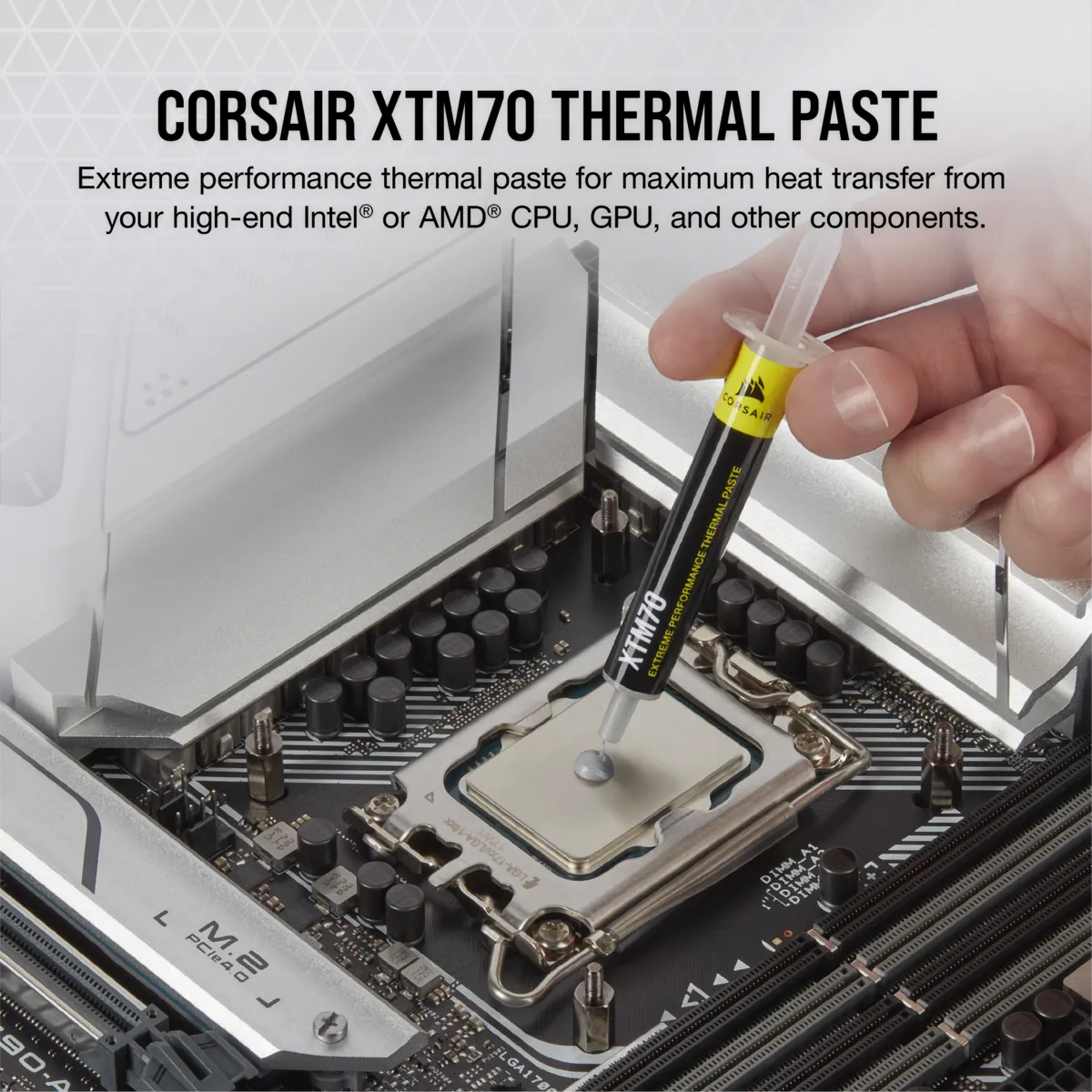 Corsair XTM70 Extreme Performance Thermal Paste Kit; 3G image 4