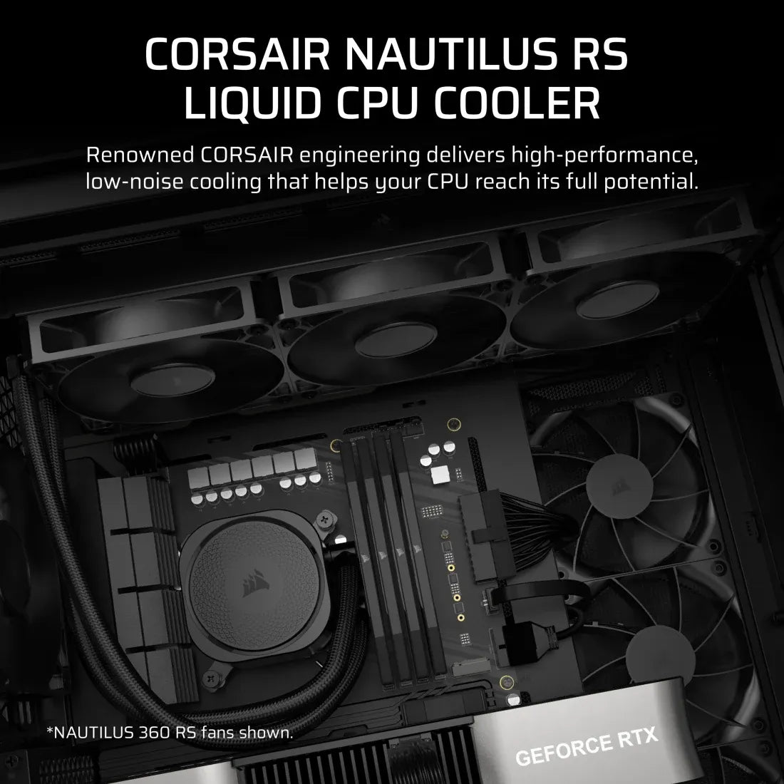 Corsair Nautilus 240; 240MM Radiator; Liquid CPU Cooler; INTEL® Lga 1851/1700; AMD® AM5/AM4 image 5