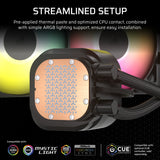 Corsair Nautilus 360 ARGB; 360MM Radiator; Liquid CPU Cooler; INTEL® Lga 1851/1700; AMD® AM5/AM4 image 2