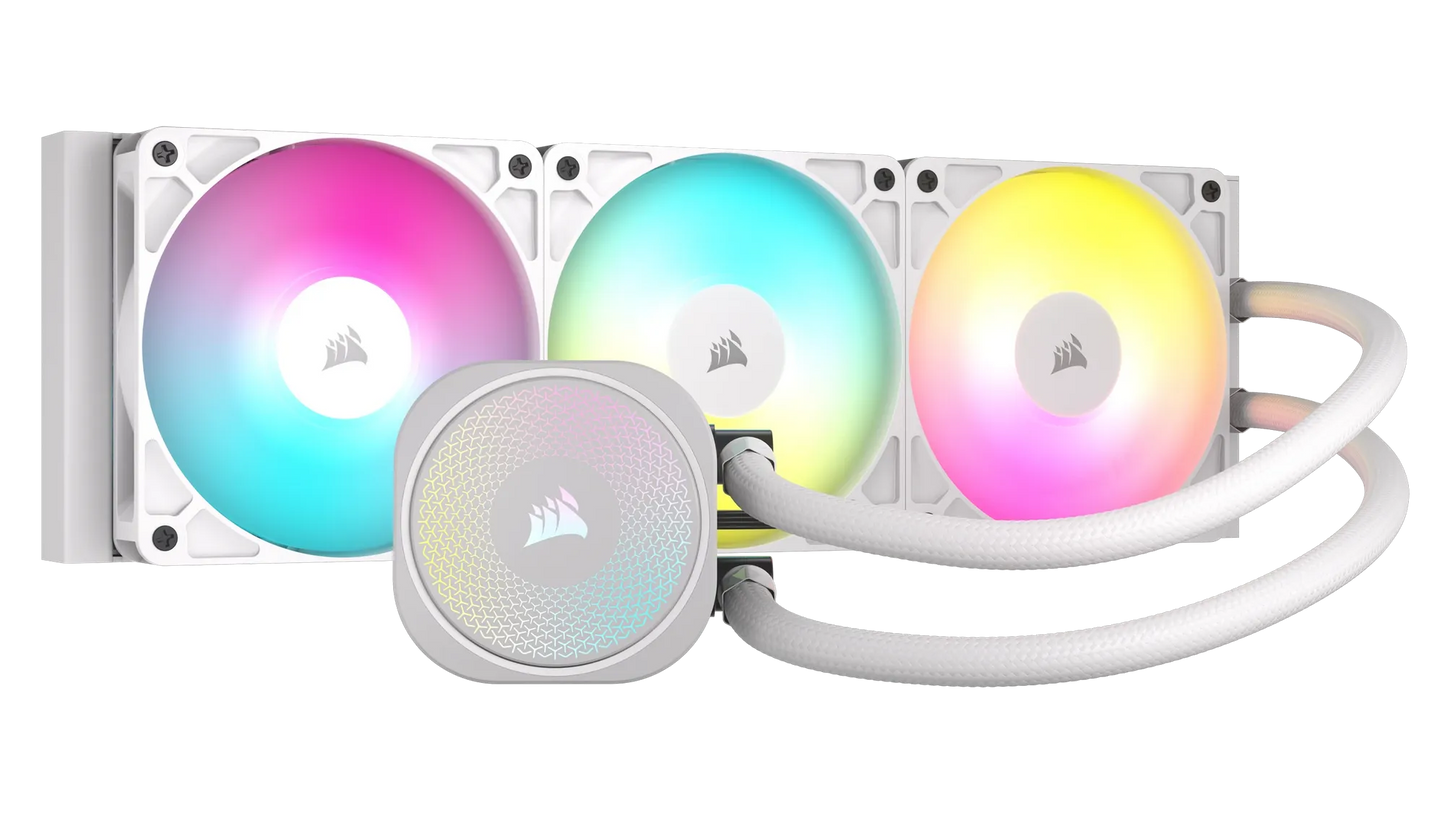 Corsair Nautilus 360 ARGB White; 360MM Radiator; Liquid CPU Cooler; INTEL® Lga 1851/1700; AMD® AM5/AM4 image 2