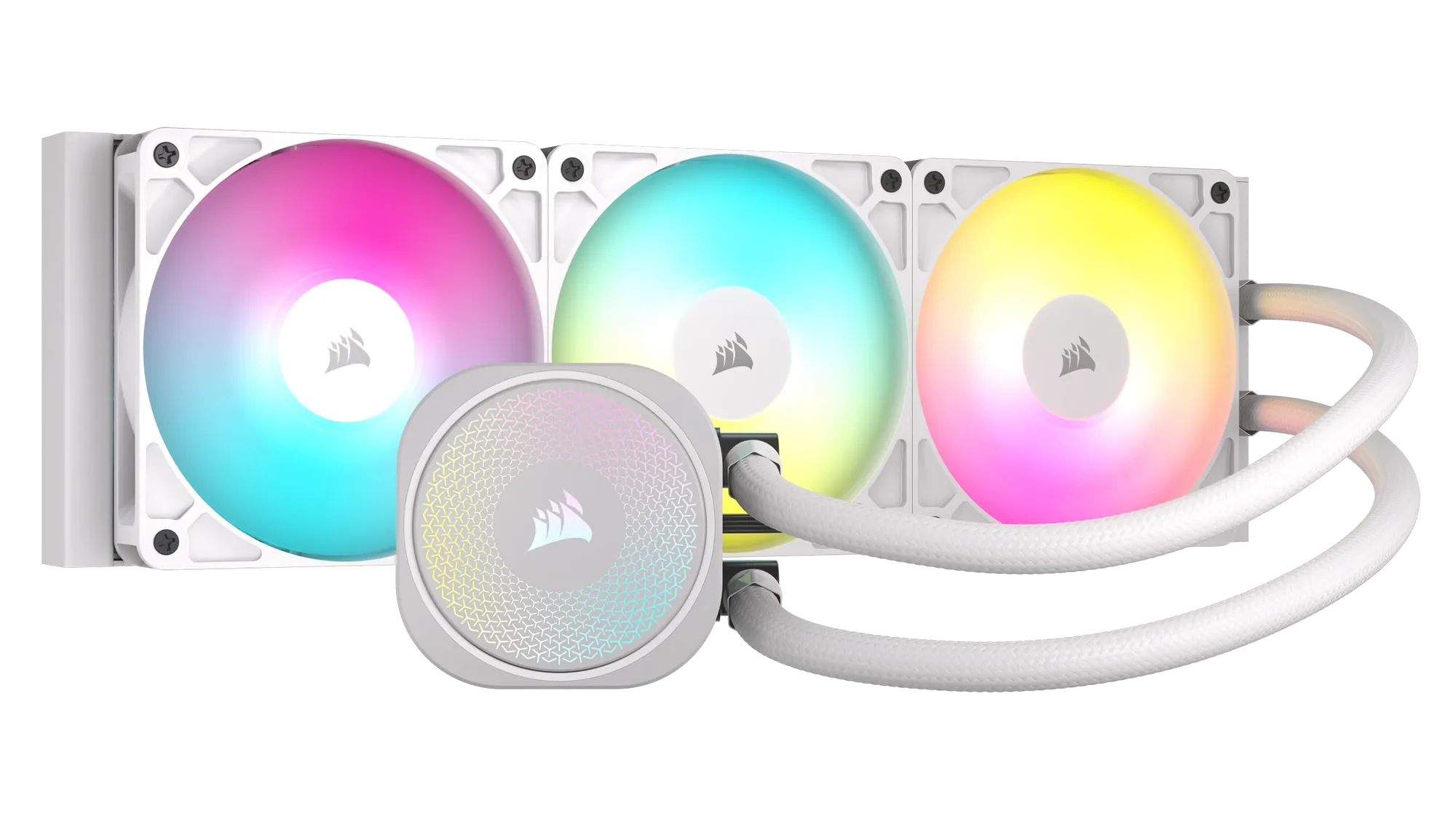 Corsair Nautilus 360 ARGB White; 360MM Radiator; Liquid CPU Cooler; INTEL® Lga 1851/1700; AMD® AM5/AM4 image 2