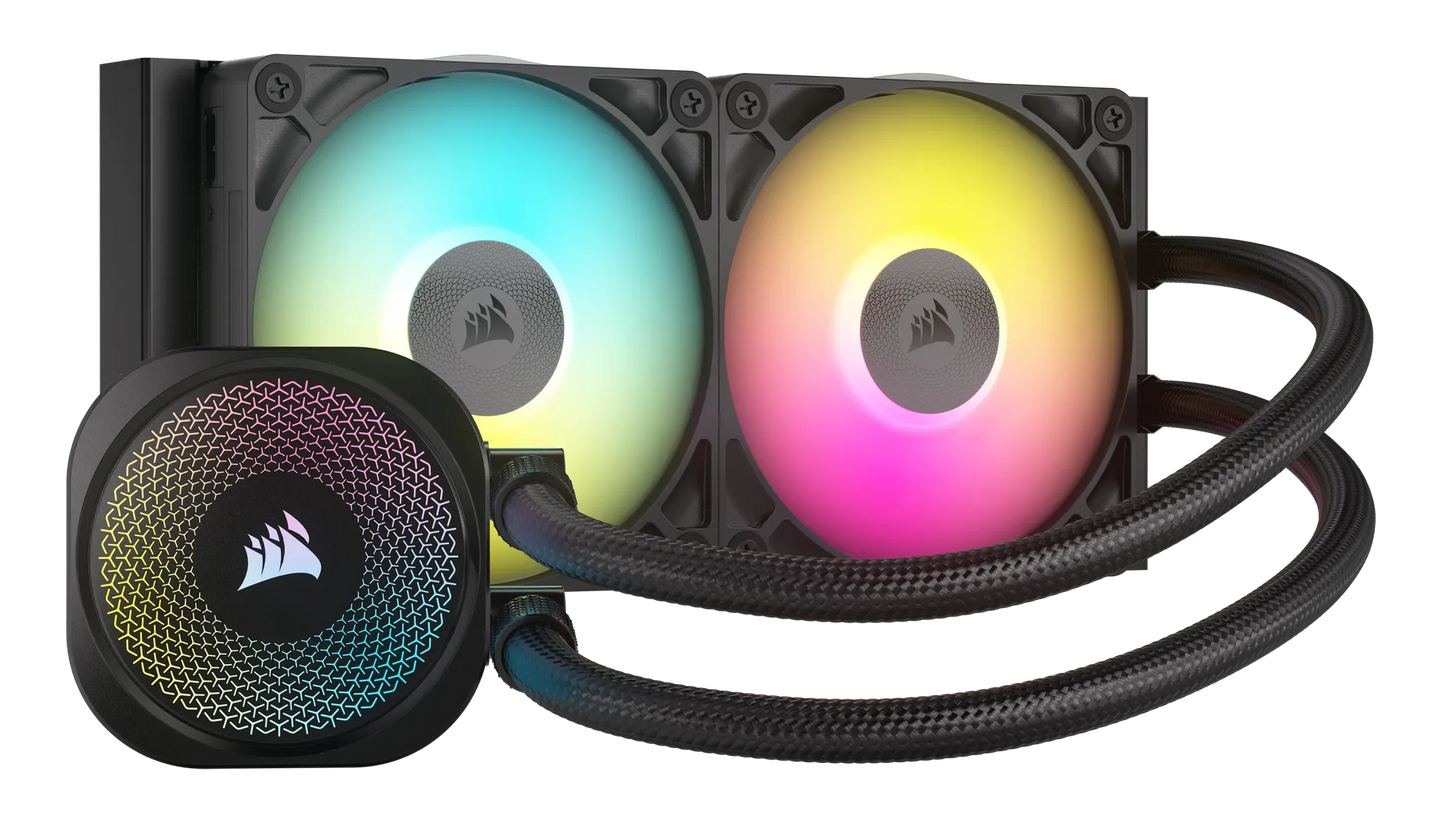 Corsair Icue Link Titan 240 Rx RGB Liquid CPU Cooler – RX120 RGB Fans – Fits INTEL® Lga 1851/1700; AMD® AM5/AM4. image 2