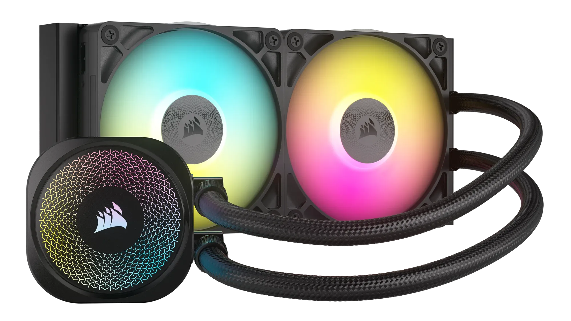 Corsair Icue Link Titan 240 Rx RGB Liquid CPU Cooler – RX120 RGB Fans – Fits INTEL® Lga 1851/1700; AMD® AM5/AM4. image 2