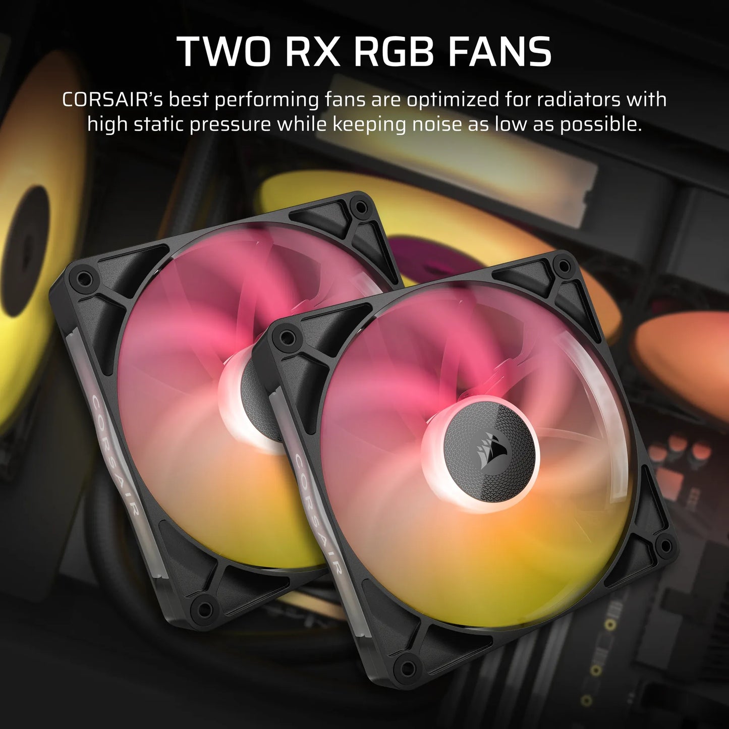 Corsair Icue Link Titan 280 Rx RGB Liquid CPU Cooler RX140 RGB Fans – Fits INTEL® Lga 1851/1700; AMD® AM5/AM4. image 3
