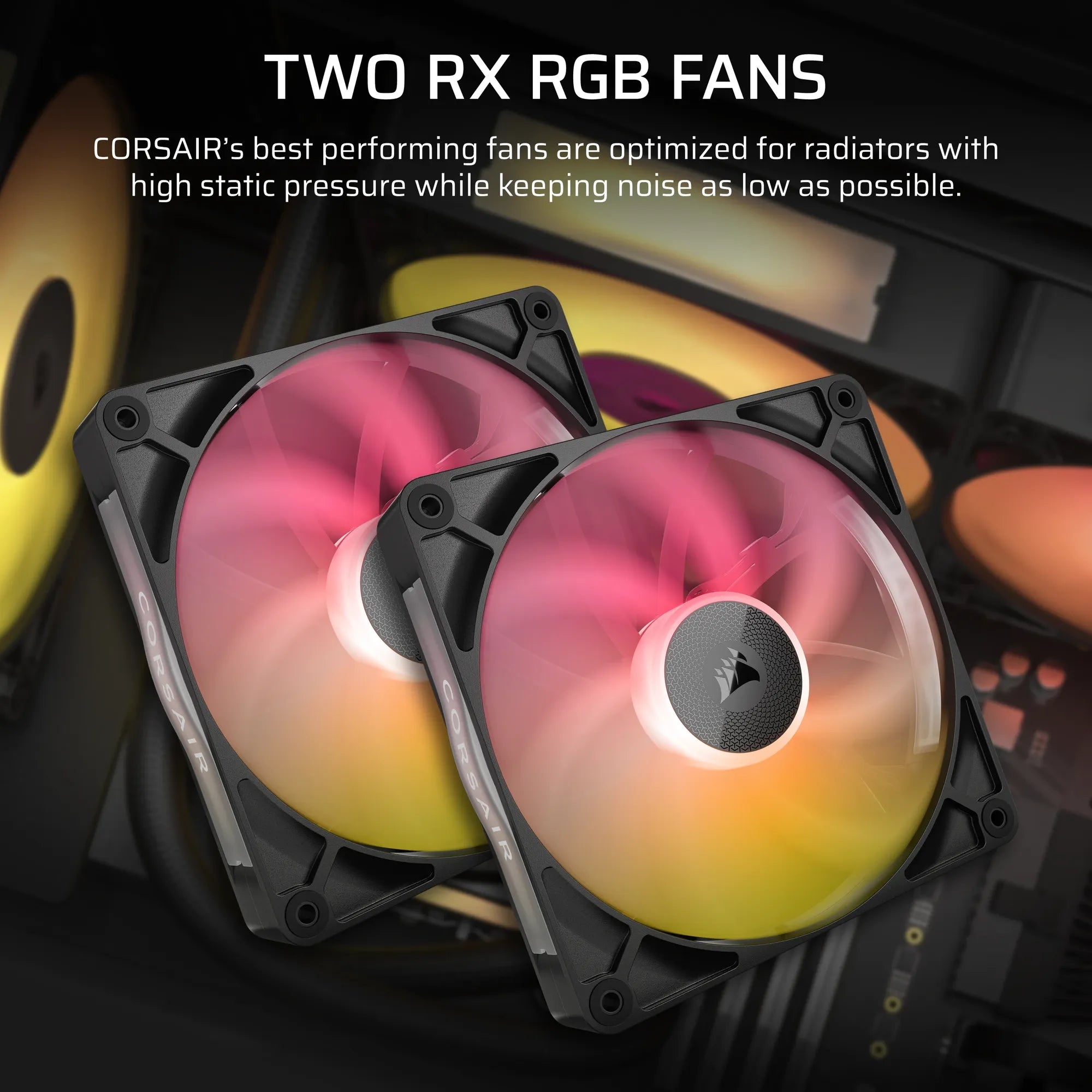 Corsair Icue Link Titan 280 Rx RGB Liquid CPU Cooler RX140 RGB Fans – Fits INTEL® Lga 1851/1700; AMD® AM5/AM4. image 3
