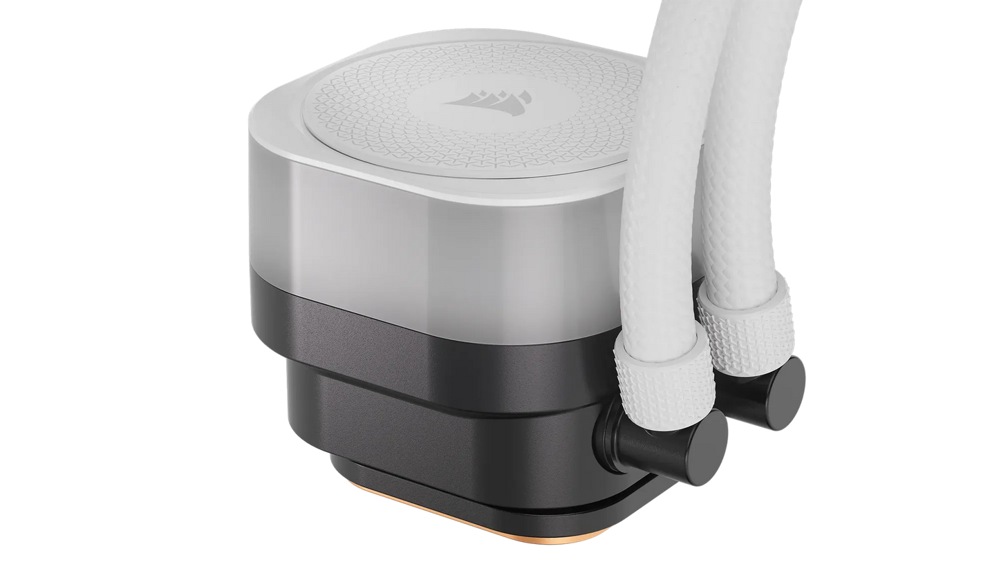 Corsair Icue Link Titan 360 Rx RGB Liquid CPU Cooler White _ RX120 RGB Fans _ Fits INTEL Lga 1851/1700; AMD® AM5/AM4. image 5