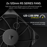 Corsair Nautilus 240 RS Lcd Liquid CPU Cooler – 2.1'''' IPS Lcd Screen – RS120 Fans – 240 MM Radiator – Lga 1851/1700; AMD® AM5/AM4 - image 5