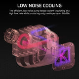 Corsair Nautilus 360 RS Lcd Liquid CPU Cooler – 2.1 IPS Lcd Screen RS120 Fans 360 MM Radiator Lga 1851/1700 AMD® AM5/AM4 image 2