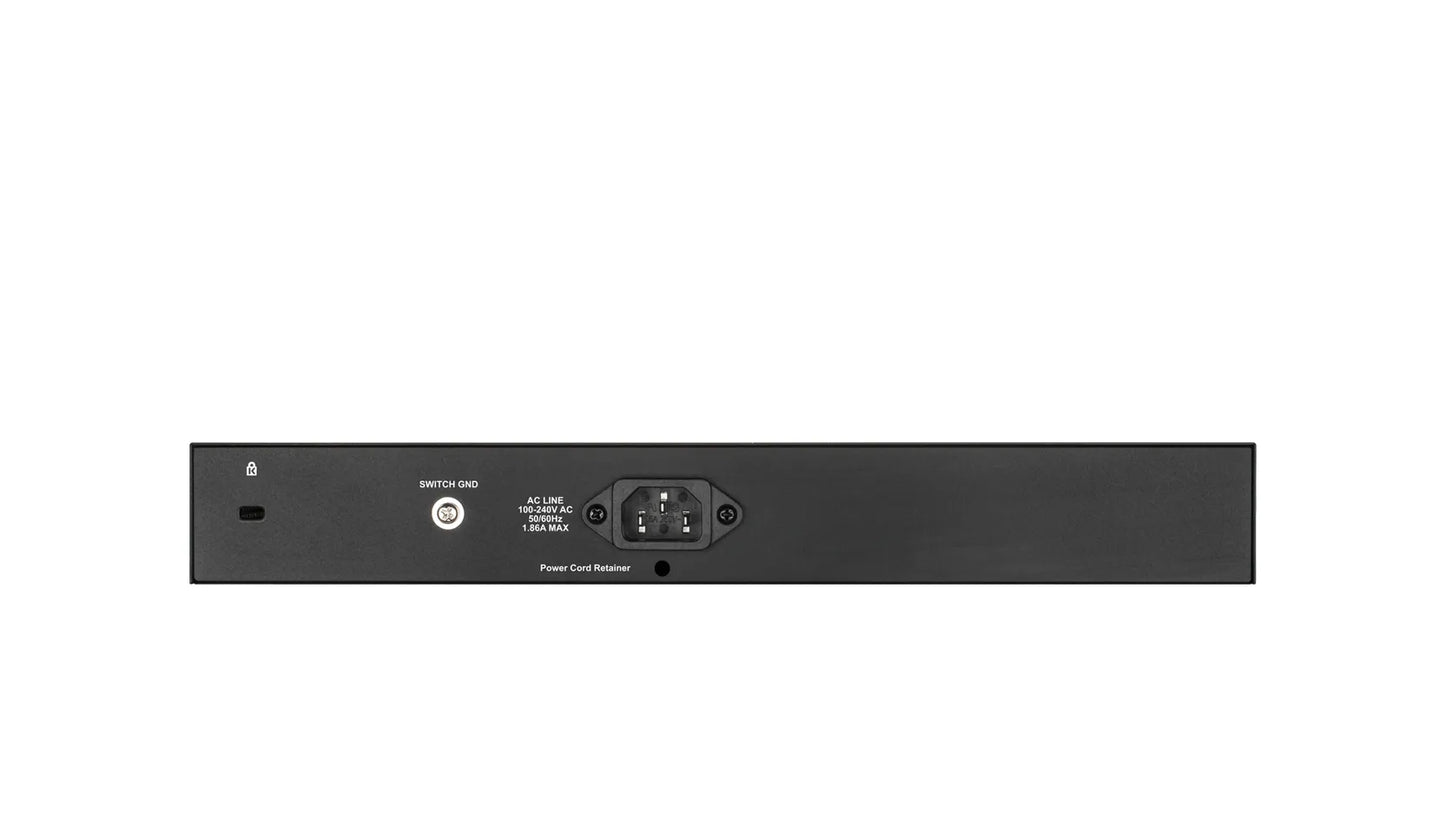 D-Link Consumer D-Link 8-PORTS 10/100/1000BASE-T POE Smart Switch Plus 2 Sfp Ports 130W POE Budget