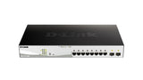 D-Link Consumer D-Link 8-PORTS 10/100/1000BASE-T POE Smart Switch Plus 2 Sfp Ports 130W POE Budget image 3