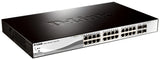 D-Link Consumer D-Link 28-PORT Gigabit Smart Managed POE Switch 24 POE 10/100/1000 PORTS+4GIGABIT Sfp Ports image 2
