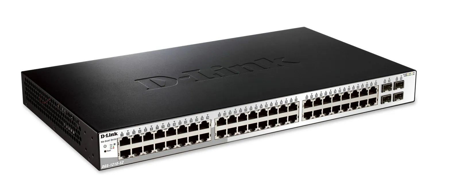 D-Link Consumer D-Link 48-PORT 10/100/1000MBPS With 4 Combo Sfp Smart Switch. image 4
