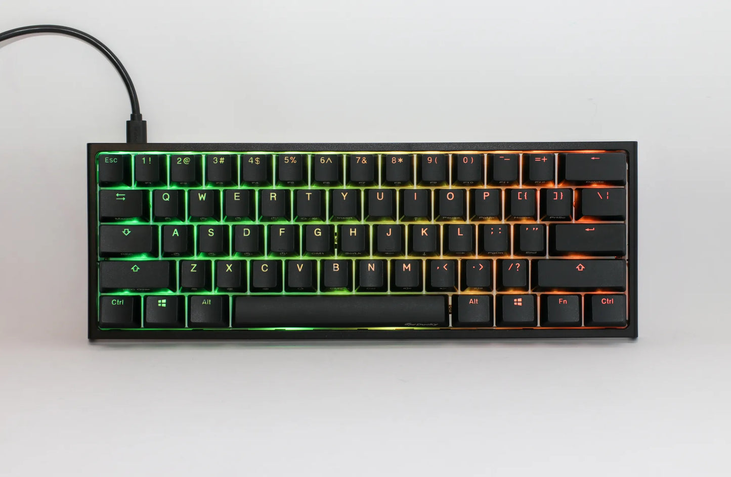 Rct PC Ducky Keyboard One 2 Pro 60% Mechanical Keyboard; RGB; Pbt Double Shot Keycaps Cherry Blue . image 2