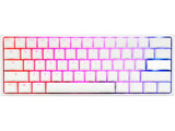 Aerocool Ducky Keyboard One 2 Pro 60% Mechanical Keyboard; RGB; Pbt Double Shot Keycaps White- Cherry Silver.
