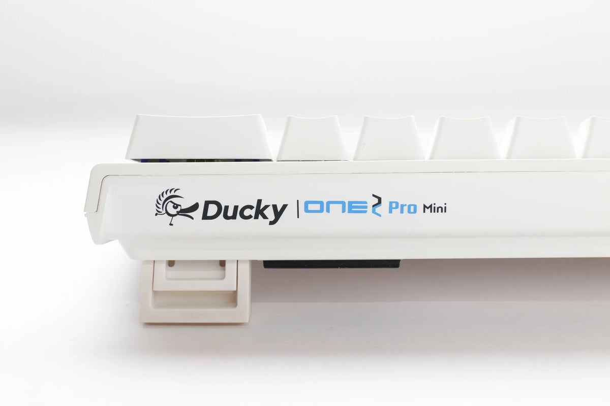 Aerocool Ducky Keyboard One 2 Pro 60% Mechanical Keyboard; RGB; Pbt Double Shot Keycaps White- Cherry Silver. image 2