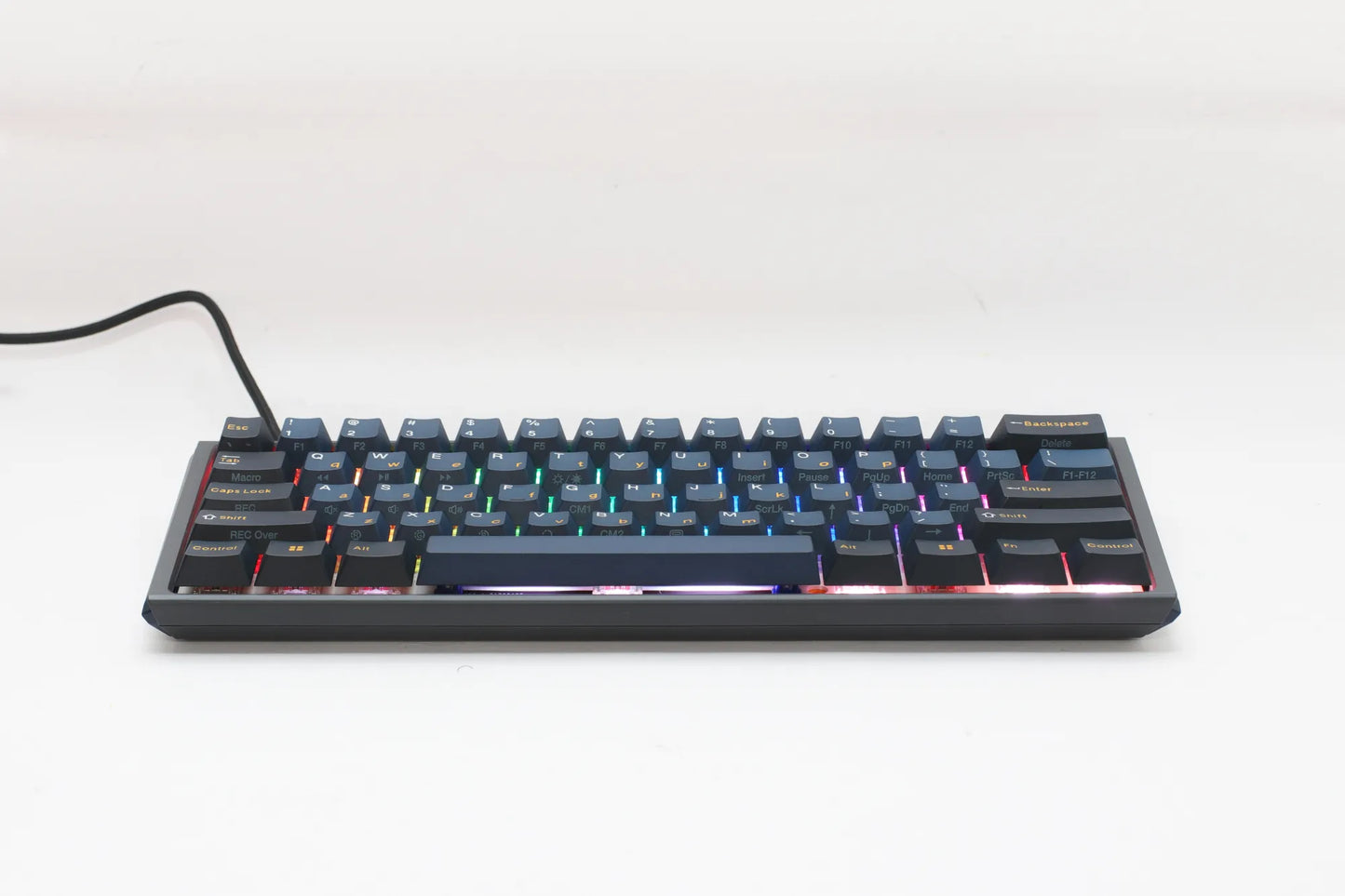 Rct PC Ducky Keyboard One 3 Pro 60% Mechanical Keyboard; RGB; Pbt Tripple Shot Keycaps Cherry MX2A Blue . image 2
