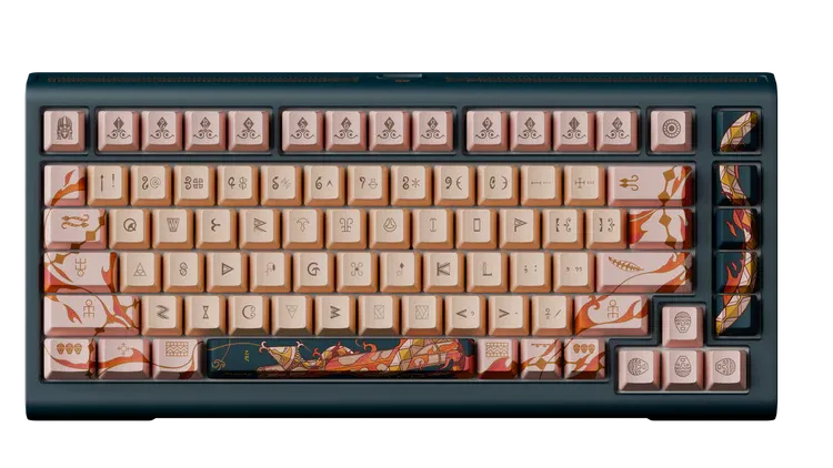Rct PC Ducky Keyboard Year Of The Snake 75% Cherry Mx Red image 4