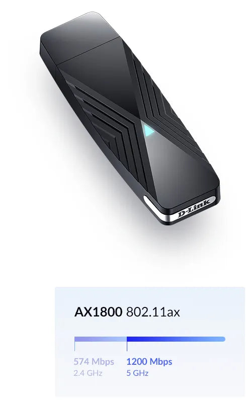D-Link Consumer D-Link AX1800 WI-FI 6 USB Adapter image 4