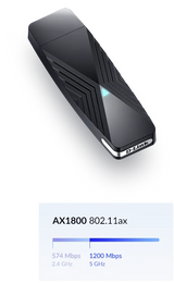 D-Link Consumer D-Link AX1800 WI-FI 6 USB Adapter image 5