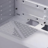 Cooler Master Case Masterbox 302 Mini-Tower; Tempered Glass Side Panel; Preinstalled 3 X 120MM Fans; 1 X 2.5'' Hdd; White image 3