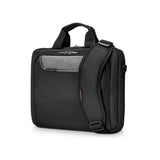 Everki Advance Briefcase | Fits Up To 16 Inch Laptops | Eco-Friendly | Trolley Handle Pass-Through
