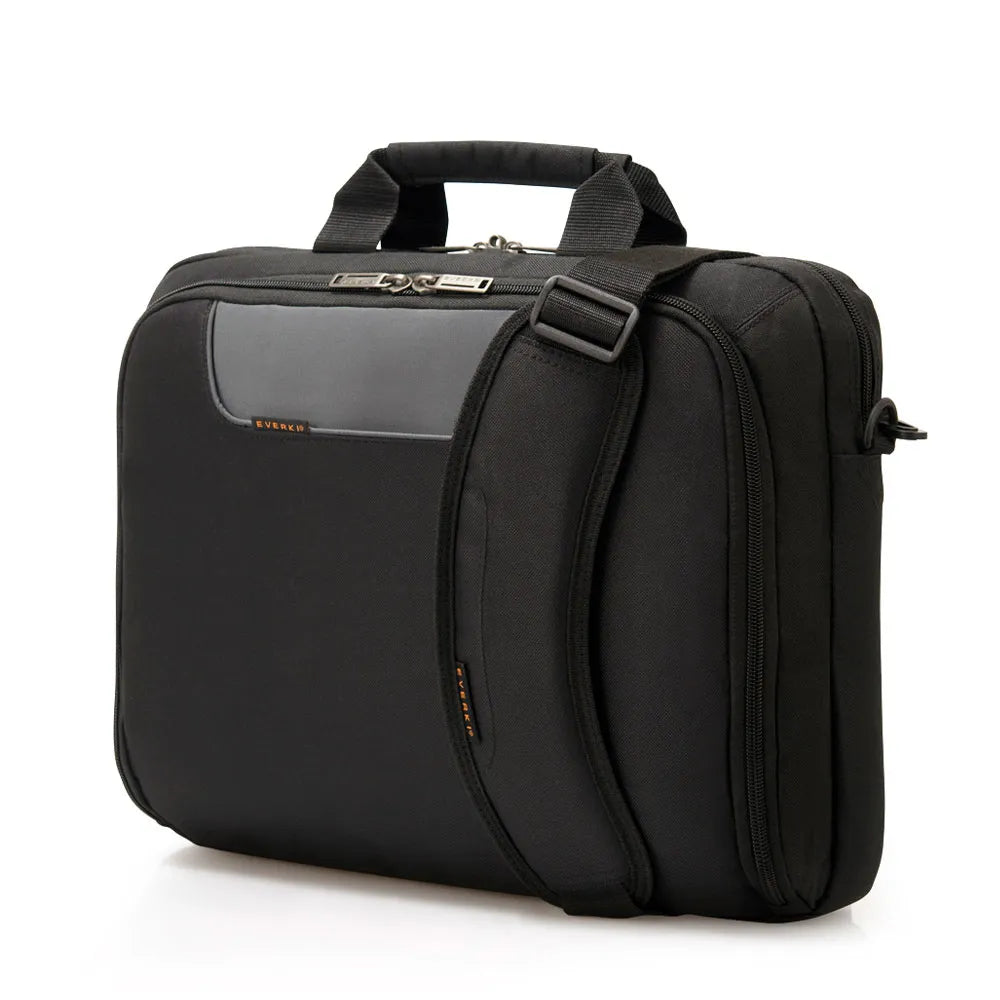 Everki Advance Briefcase | Fits Up To 14 Inch Laptops | Trolley Handle Pass-Through | Ergonomic Two-Way Shoulder Strap image 4