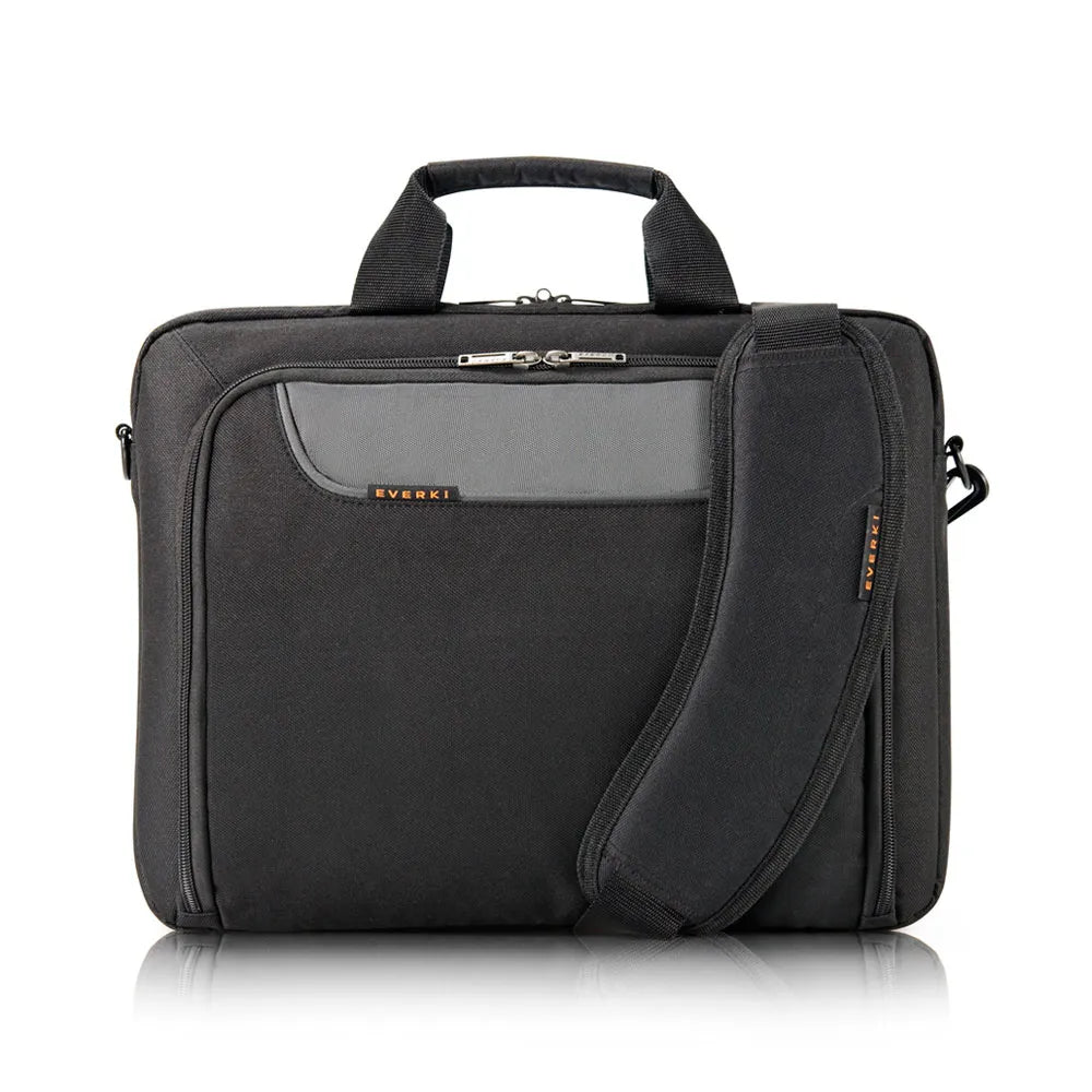 Everki Advance Briefcase | Fits Up To 14 Inch Laptops | Trolley Handle Pass-Through | Ergonomic Two-Way Shoulder Strap image 5