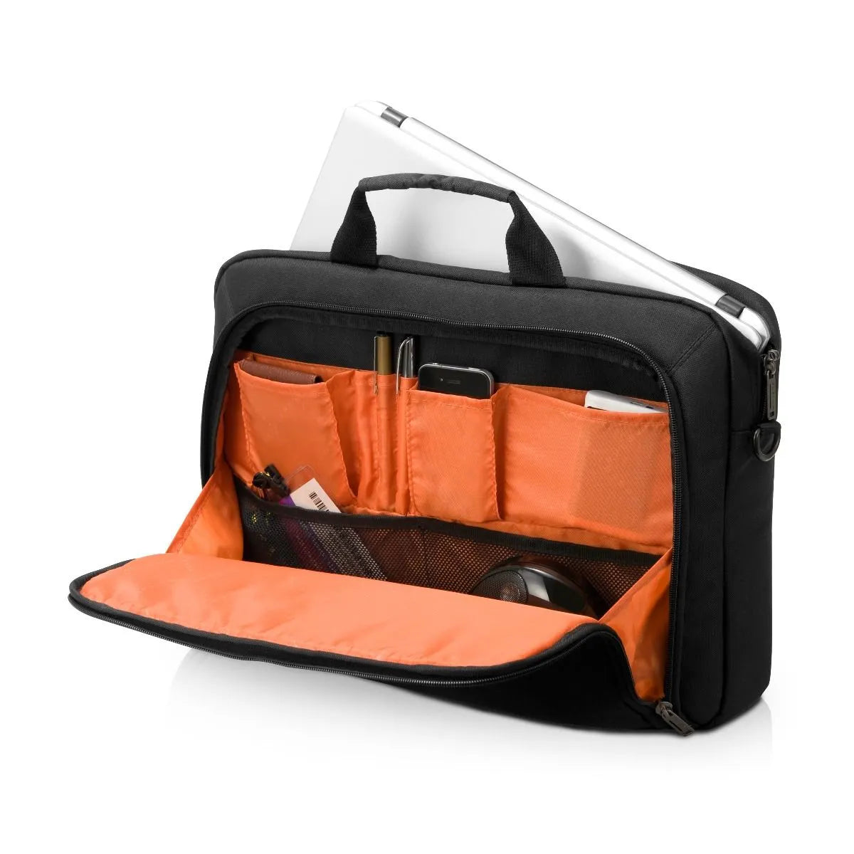 Everki Advance Briefcase | Fits Up To 14 Inch Laptops | Eco-Friendly | Trolley Handle Pass-Through image 3