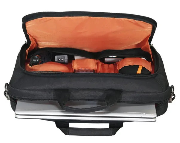 Everki Advance Briefcase | Fits Up To 17.3 Inch Laptops | Trolley Handle Pass-Through | Ergonomic Two-Way Shoulder Strap