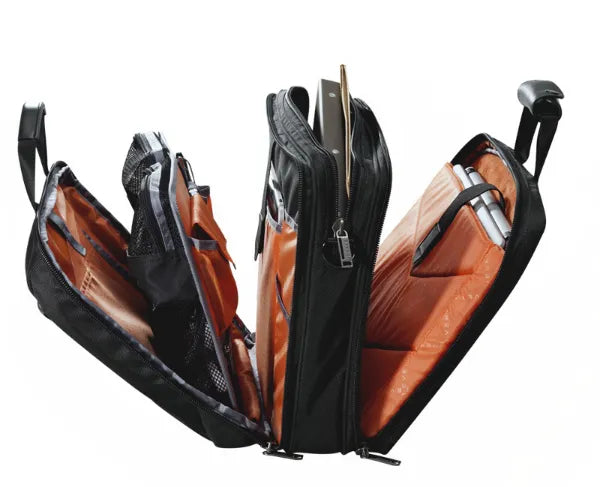 Everki Versa Briefcase | Fits Up To 17.3 Inch Laptops | Files And Documents Compartment | Leather Handles And Accents image 5