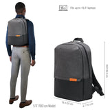 Everki Light Backpack | Fits Up To 15.6 Inch Laptops | Hidden Stash Pocket | Felt-Lined Laptop And Tablet Pockets image 3